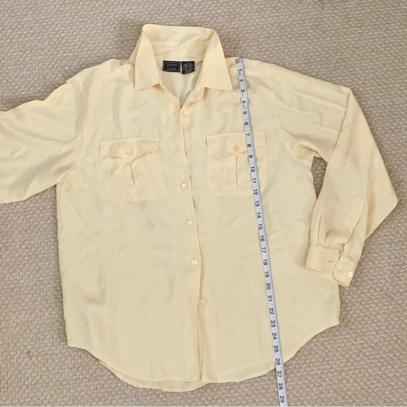 Vintage Laura Scott 100% Silk Blouse - Picture 5 of 6